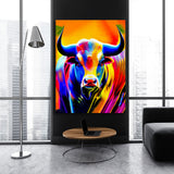Bull 6 Wall Art