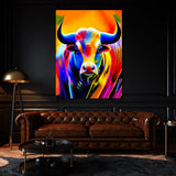 Bull 6 Wall Art