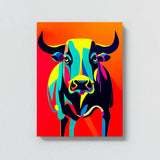 Bull 8 Wall Art