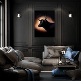 Bull 9 Wall Art