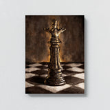 Chess Abstract Piece Wall Art