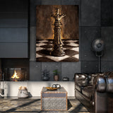 Chess Abstract Piece Wall Art