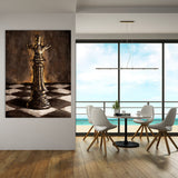 Chess Abstract Piece Wall Art