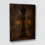 Chess King Abstract Wall Art
