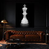 Chess King Crystal Wall Art
