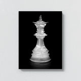 Chess Queen Crystal Wall Art