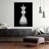 Chess Queen Crystal Wall Art