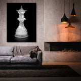 Chess Queen Crystal Wall Art