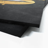 Lips Gold Wall Art