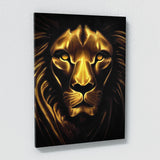 Lion Gold Wall Art