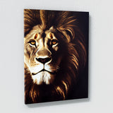 Lion Half Wall Art