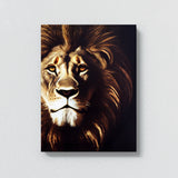 Lion Half Wall Art