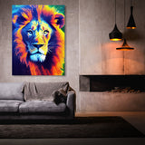 Lion Impressionism Wall Art