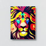 Lion Pop Art Wall Art