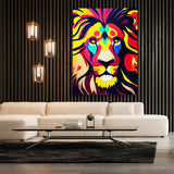 Lion Pop Art Wall Art