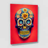 Mexican Sugar Skull 2 Wall Art