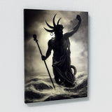 Poseidon Greek God 4 Wall Art