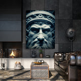 Poseidon Greek God 8 Wall Art