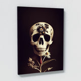 Skull Flowers 2 Wall Art