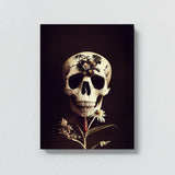 Skull Flowers 2 Wall Art