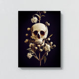 Skull Flowers 3 Wall Art