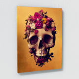 Skull Flowers 9 Wall Art
