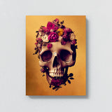 Skull Flowers 9 Wall Art
