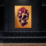 Skull Flowers 9 Wall Art