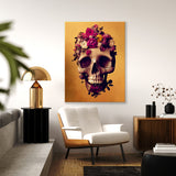 Skull Flowers 9 Wall Art