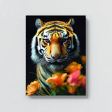 Tiger Flowers Wall Art