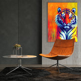 Tiger Impressionism Wall Art