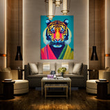 Tiger Pop Art Wall Art