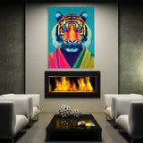 Tiger Pop Art Wall Art