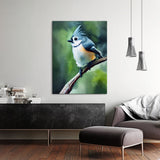 Tufted Titmouse Bird 3 Wall Art