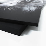 White Tiger Black And White Wall Art