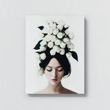 Woman Flowers 12 Wall Art