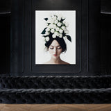 Woman Flowers 12 Wall Art