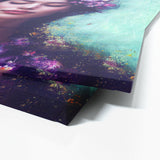 Woman Flowers 2 Wall Art