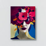 Woman Flowers 8 Wall Art