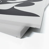 Woman Line Black And White 2 Wall Art