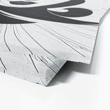 Woman Line Black And White 4 Wall Art