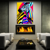 Zebra 5 Wall Art
