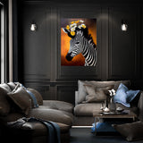 Zebra 9 Wall Art