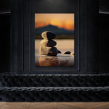 Zen Stones Meditation 1 Wall Art