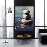 Zen Stones Meditation 10 Wall Art