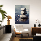 Zen Stones Meditation 10 Wall Art