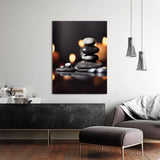 Zen Stones Meditation 22 Wall Art